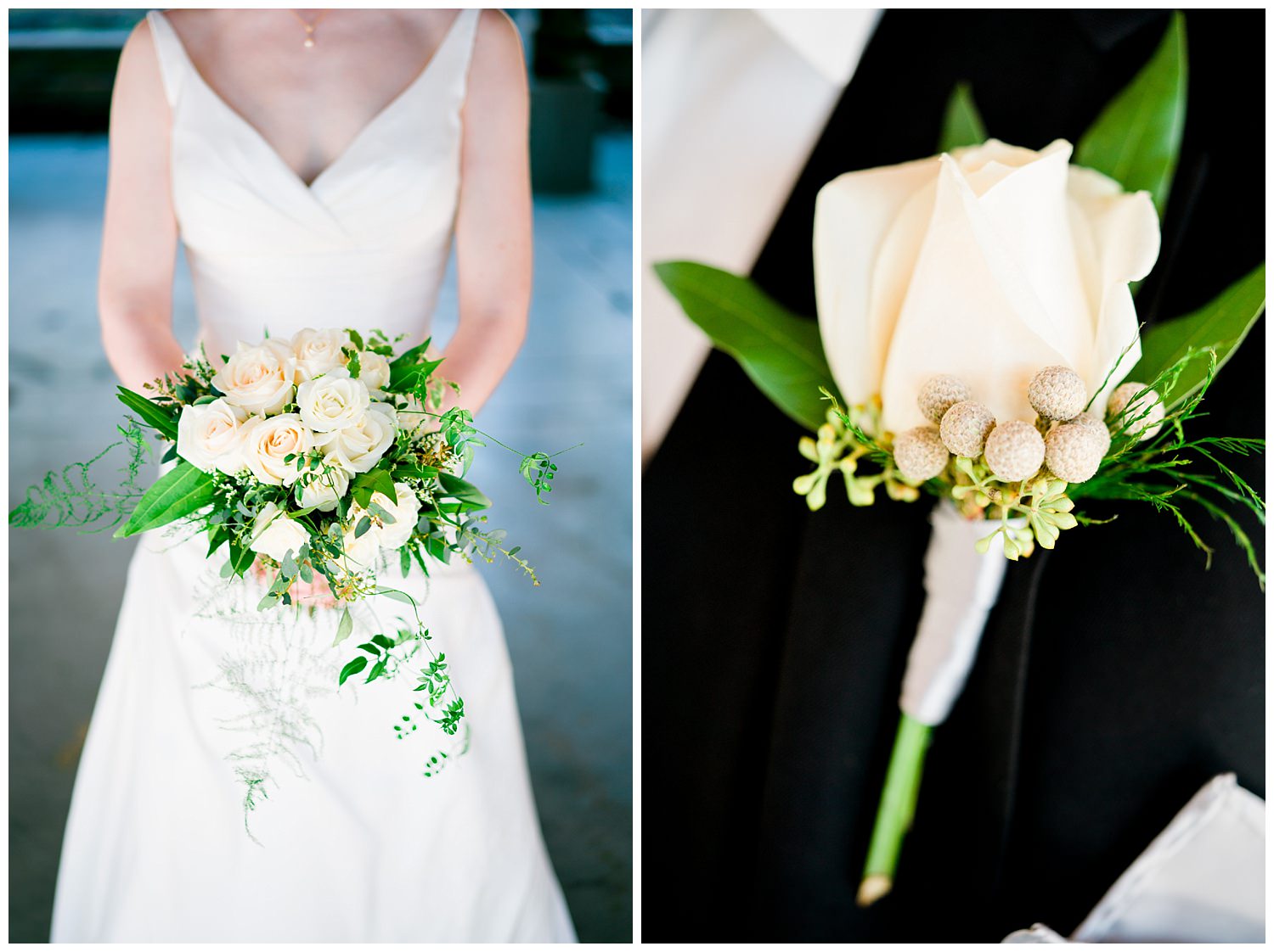 wedding flower details