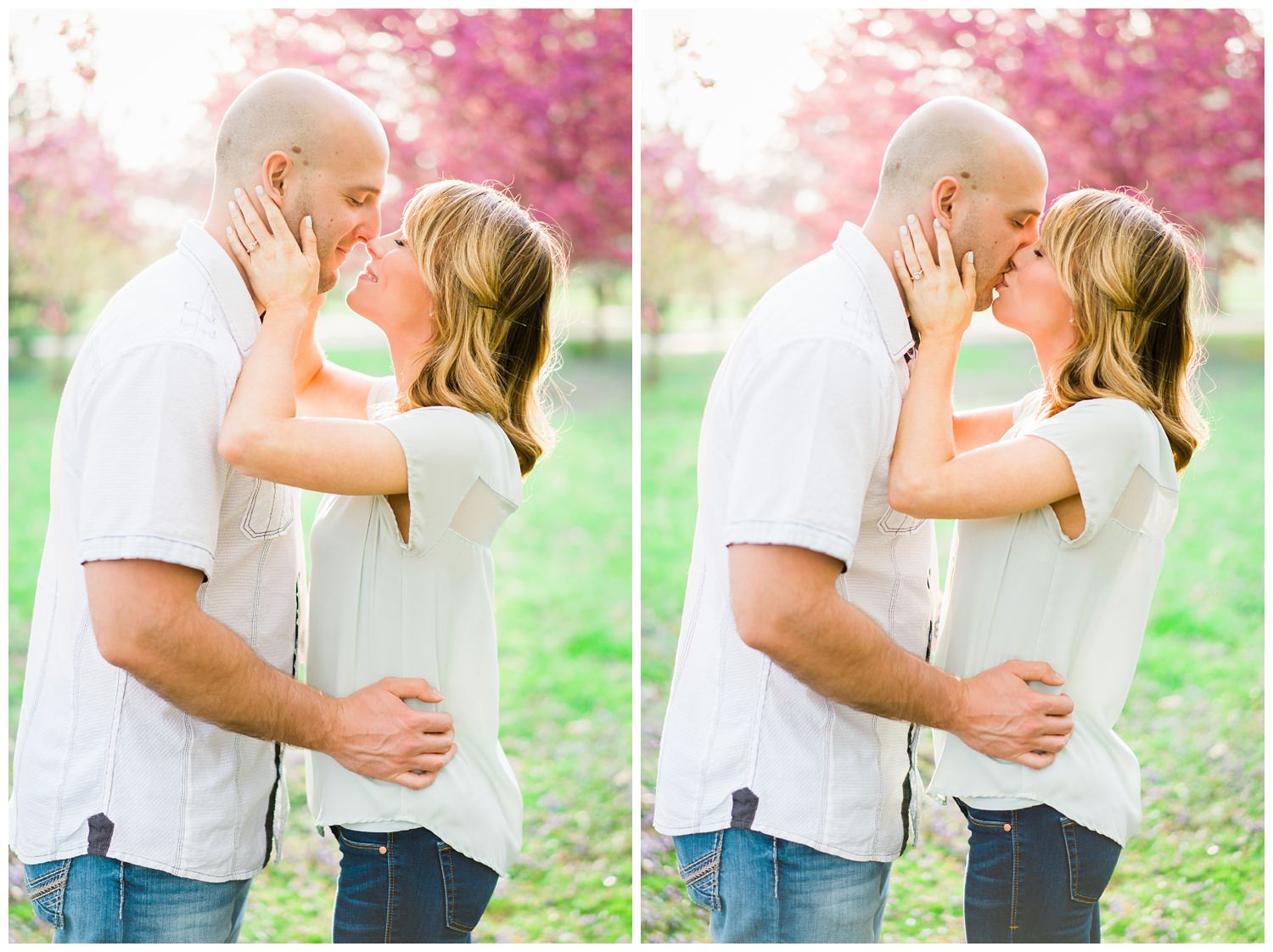 des moines water works park engagement photography