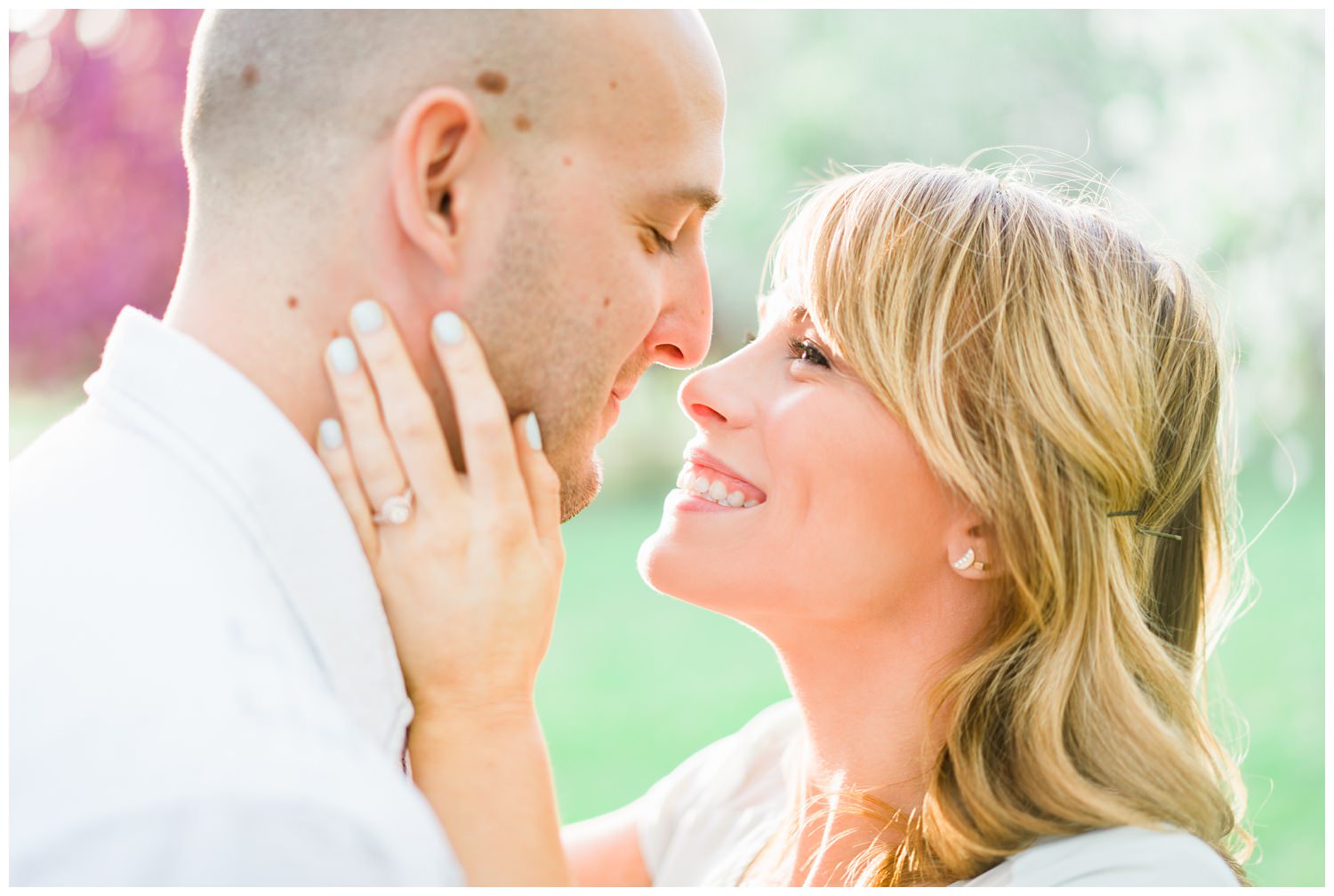 des moines water works park engagement photography