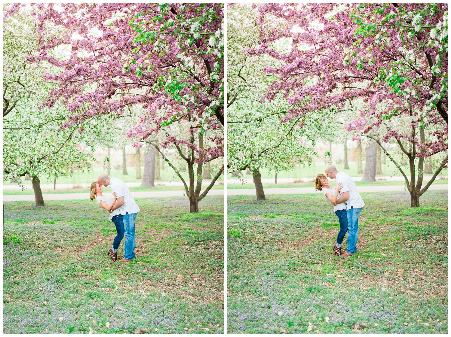 des moines water works park engagement photography