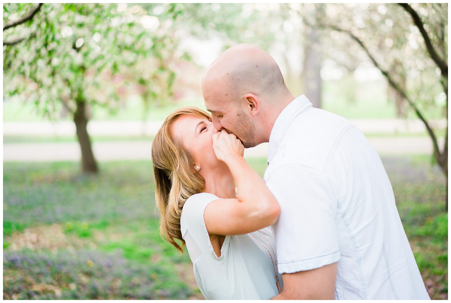 des moines water works park engagement photography