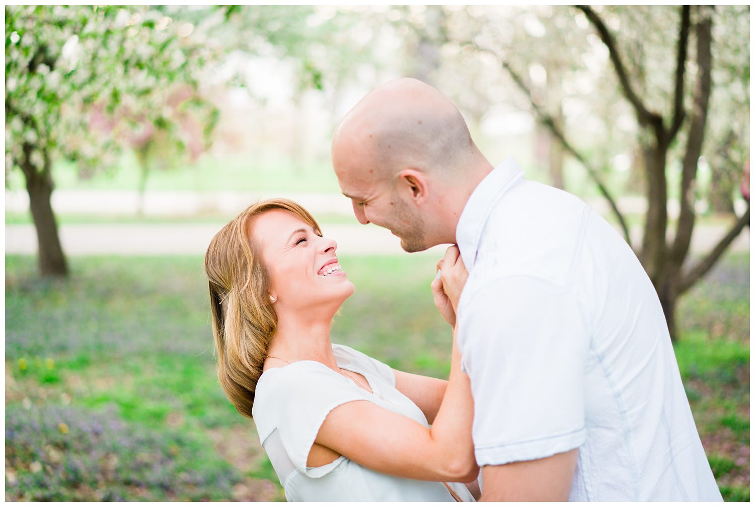 des moines water works park engagement photography