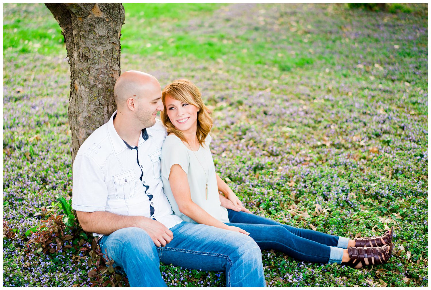 des moines water works park engagement photography