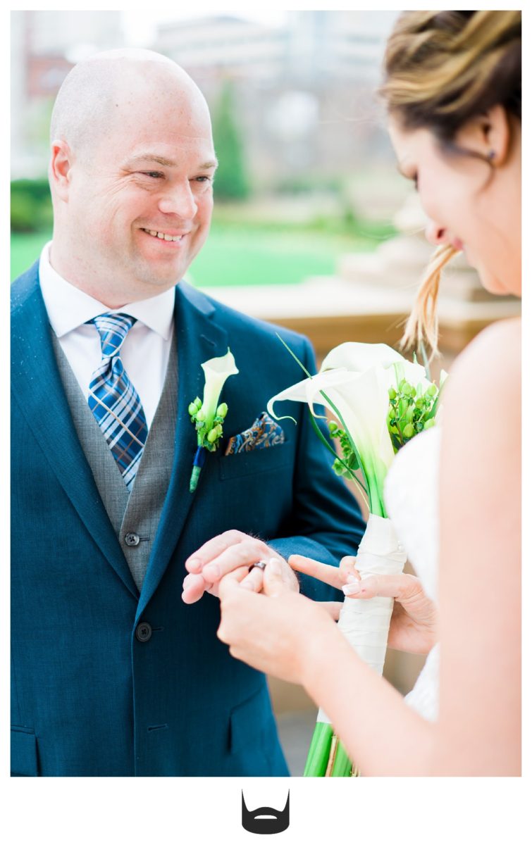 Des Moines Wedding First Look Photography